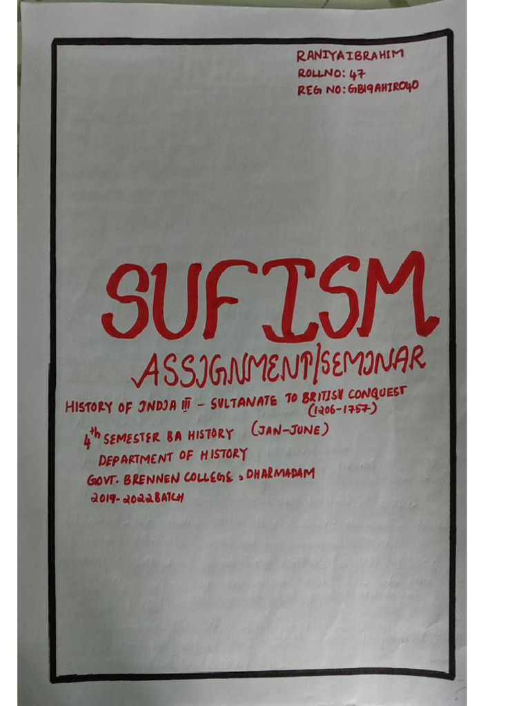 Sufism Pdf