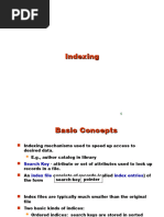 DBMS Indexing Methods