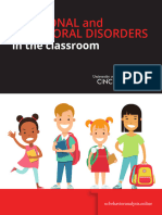 Emotional Behavioral Disorders in Classroom Handout - DD 002