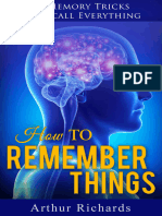How To Remember Things