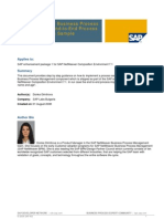 SAP NetWeaver BPM - End-To End Process Implementation