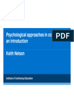 Psychological Approaches Oct 13 Presentation