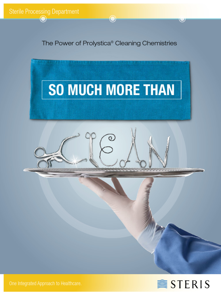 Prolystica Restore Steris PDF Washing Machine Detergent