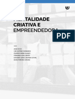 Mentalidade Criativa E Empreendedora