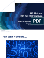 HR Metrics ROI For HR Initiatives