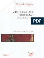 (Saggine) Alexandre Kojève, Mario Vegetti (editor) - L'imperatore Giuliano e l'arte della scrittura-Donzelli (1998)