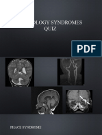 Radiology Syndrome Quiz