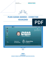 Primeros Pasos PLAN JUANA MANSO 2022