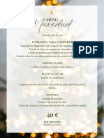 Menu Navidad