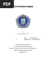 Download makalah penetapan pajak by Dimashutri Panji Pamungkas SN69407585 doc pdf