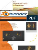 Γρηγόριος Καμπανίδης Blender Low Polly Girl