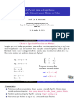 Aula - 16 - Calculo - Equação - Diferencial - Matrizes