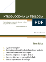 Introducción A La Teologia