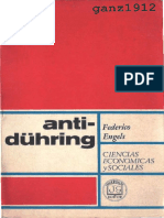 ENGELS, FEDERICO - Anti-Dühring (La Subversión de La Ciencia Por El Señor Eugen Dühring) (OCR) (Por Ganz1912)