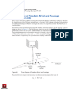 Three Degree of Freedom Airfoil and Fuselage (Example HA145A)