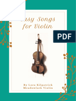 Easy Songs For Violin