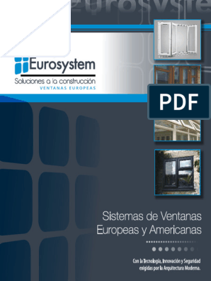 Grupo Eurosystem S.A.S - Aislante Acústico Las ventanas de PVC
