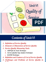 UNIT - VI Quality of Service