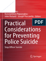Practical Considerations For Preventing Police Suicide