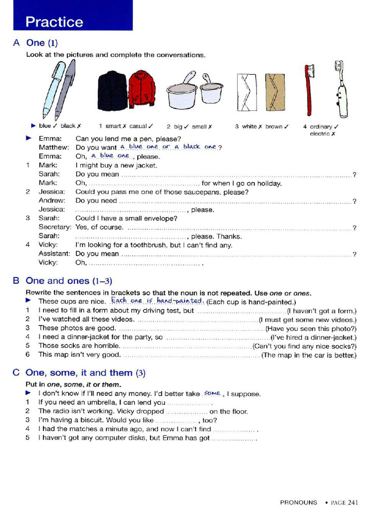 UNit 102 One(s) 2 | PDF