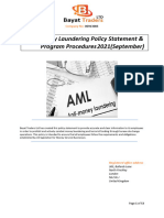 AML Policy 2021