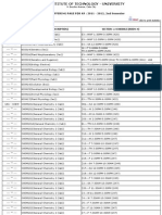 Second Semester 2011-2012 - Schedule of Classes