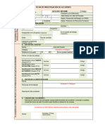 Ficha de Investigación de Accidente