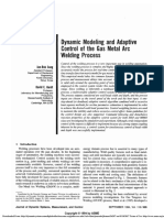 Dynamic Modeling and Adaptive Control of The Gas Metal Arc Welding Process