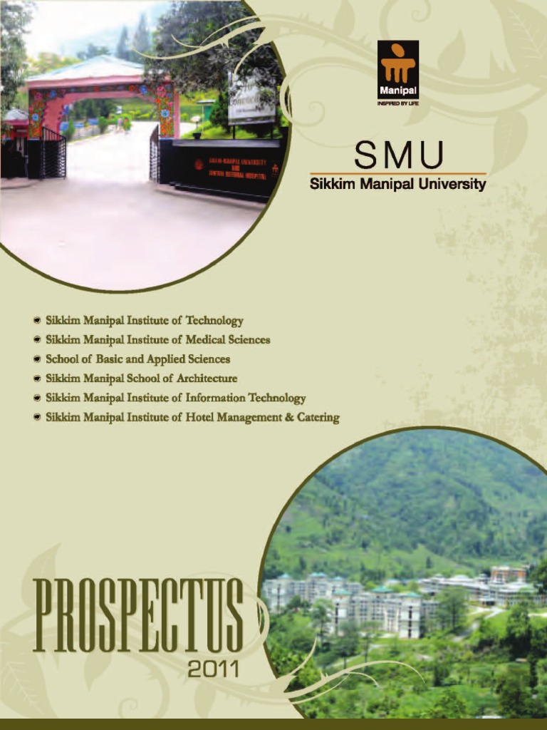 SMU Prospectus 2011 PDF Nursing Physical Therapy
