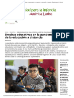Mazzola Brechas Educativas en La Pandemia Los Retos de La Educacion A Distancia - 2