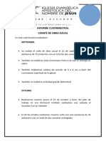 Informe Cuatrimestral