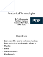 Anatomical Terminologies 108