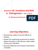 Biofilm - (II) - Functions and Role in Pathogesnesis..Wk-12 - Part 1
