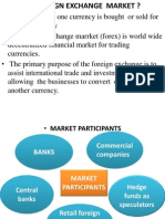 Foreign Exchange Market