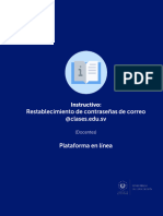 Instructivo - Restablecimiento Masivo de Contraseñas de Correos de Estudiantes