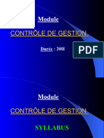 Contrôle de Gestion Master