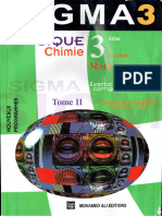 Sigma 3 Physique Chimie 3 Eme Mathematiques T2 Ocr