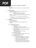 Download An Integrated Lesson Plan in English V by api-3779706 SN6941124 doc pdf