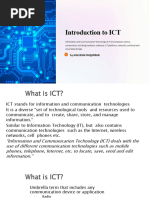 ICT - Lecture 2