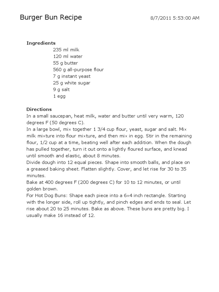 Recipe Book PDF Dough Teaspoon