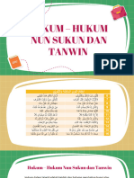 Hukum Nun Sukun Dan Tanwin