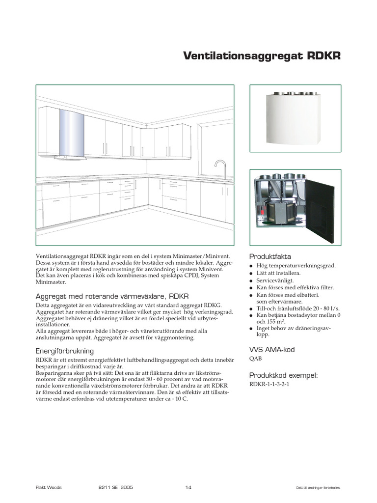 FG RDKR Gen1 Katalog Technical SV | PDF