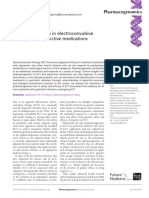 Pharmacogenetics in Electroconvulsive