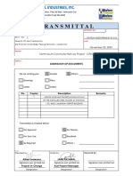 Mtsi-Tdjv-Nscr-Trans - 01-21-216 Method Statement For Retouching of Paint of The Installed Steel Doors-1