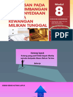 Modul 8 3 Hutang Lapuk, Hutang Lapuk Terpulih Dan Peruntukan Hutang