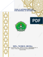 Mts. Nurul Huda: Proposal & Laporan Kegiatan Hari Santri Nasional 22 Oktober 2023