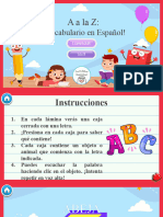 A A La Z Español - Carpatitas Homeschool