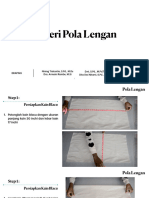 Materi Pola Lengan Draping