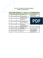 Rundown Acara Penyuluhan Maskrop