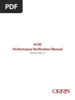 8100 Performance Verification Manual 2023.3.2